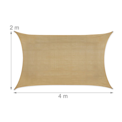 Obdélníková markýza HDPE