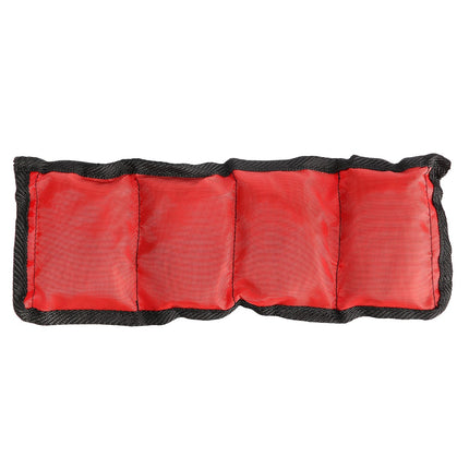 Zátěže na kotníky a zápěstí, 2 x 0,7 kg, červené