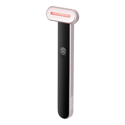 Red Light Therapy Wand for Face and Neck, 630nm Heat, Vibration