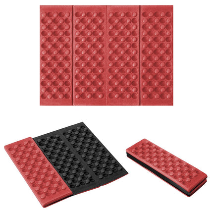 Rote Mini-Faltmatte, kompaktes und tragbares Design