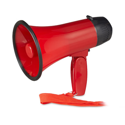 Red megaphone for stadium