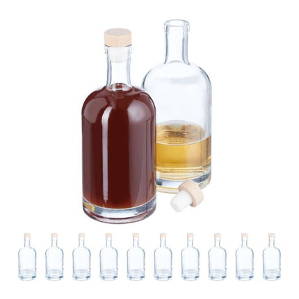 Plnitelné láhve, 12 ks, 500 ml