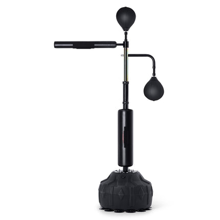 Reflex Boxing Speed Bag with Stand, Adjustable Height, Gloves