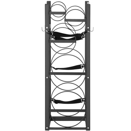 Refrigerant Cylinder Tank Rack, 5-Tank, Carbon Steel