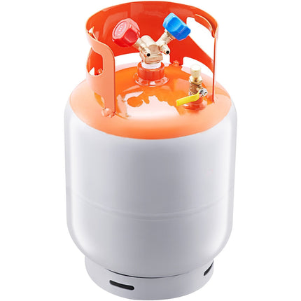 Refrigerant Recovery Tank, 13.6 kg, 400 PSI, Y-Valve