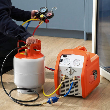 Refrigerant Recovery Tank, 50 lb, 400 PSI Y-Valve