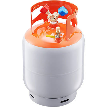 Refrigerant Recovery Tank, 50 lb, 400 PSI Y-Valve