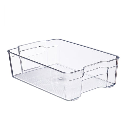 Refrigerator storage with handle