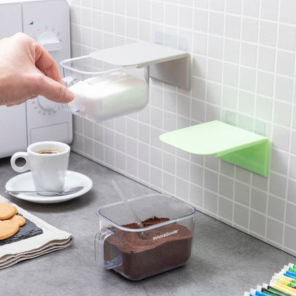 Odnímatelné samolepicí kuchyňské nádoby Handstore InnovaGoods, 2 ks
