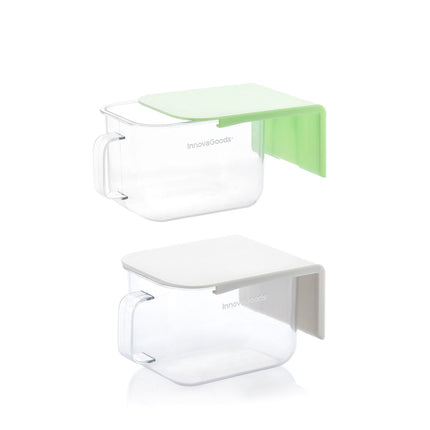 Odnímatelné samolepicí kuchyňské nádoby Handstore InnovaGoods, 2 ks