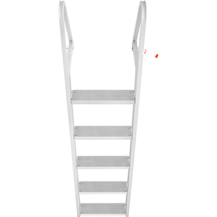 Removable Dock Ladder, 5-Step Aluminum, 350 lb Capacity