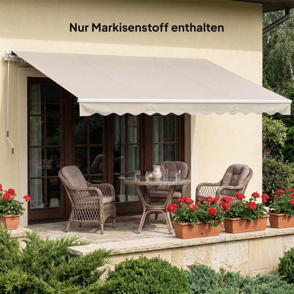 Náhradní látka na markýzu, polyester 280 g/m², UPF 50+
