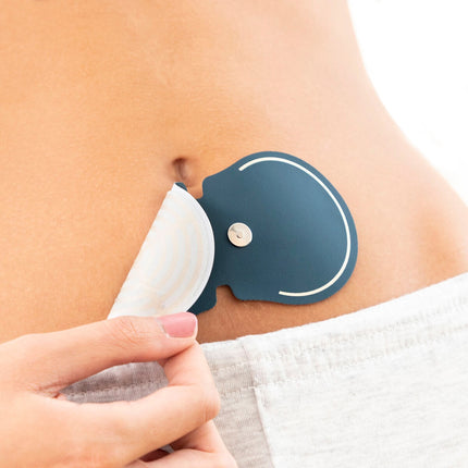 Náhradní náplasti pro relaxační menstruační masážní přístroj Moonlief InnovaGoods (2 ks)