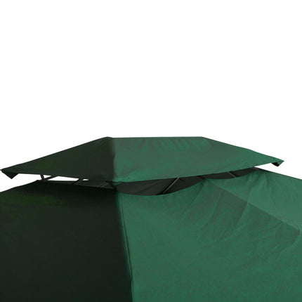 Náhradní střecha altánu, polyester 3x4 m, zelená