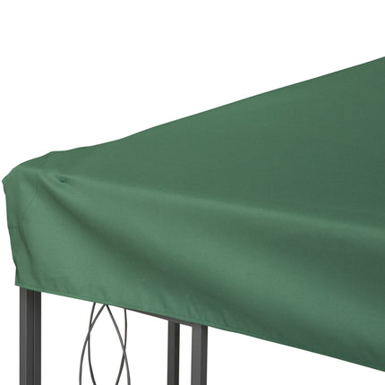 Náhradní střecha altánu, polyester 3x4 m, zelená