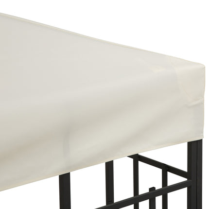 Náhradní střecha ke kovovému altánu, 3x3M, krémový polyester