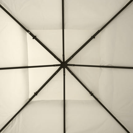 Náhradní střecha ke kovovému altánu, 3x3M, krémový polyester