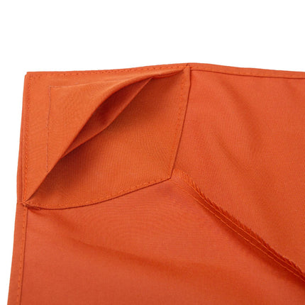 Náhradní střecha altánu, rezavě červený polyester, 3x3 m