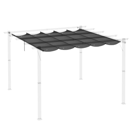 Náhradní střecha pergoly 2.5x2.55m, tmavě šedá, voděodolná