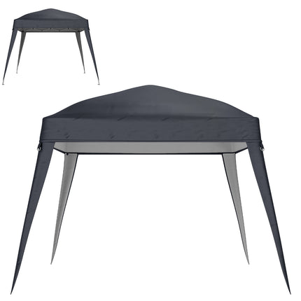 Tmavě šedá náhradní voděodolná střecha pavilonu 3x3m