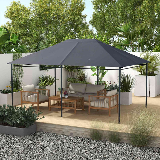 Náhradní střecha pavilonu, 4x3m voděodolná UV30+ polyester
