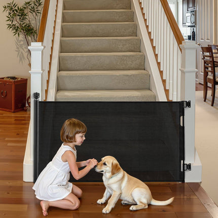 Retractable Baby Gate 1850mm Wide, Mesh, Lock