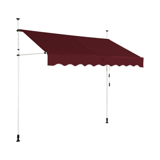 Retractable Balcony Awning, 350 cm, UV-Resistant, Adjustable