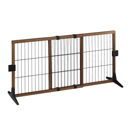 Intrekbaar veiligheidshekje 71 cm hoog