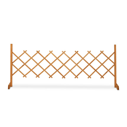 Einziehbares Holzspalier
