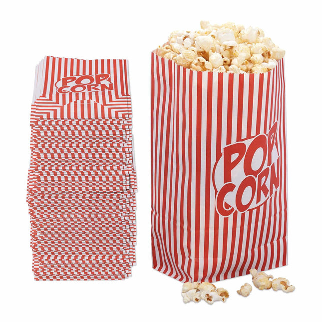 Retro popcorn bags 240 pcs