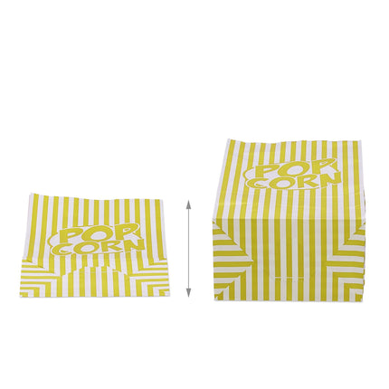 Retro popcorn cone 144-pack
