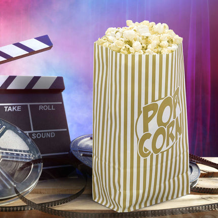 Retro kornouty na popcorn, 144 ks