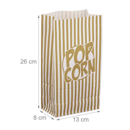 Retro kornouty na popcorn, 144 ks