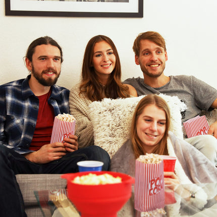 Retro popcorn tube 100-pack