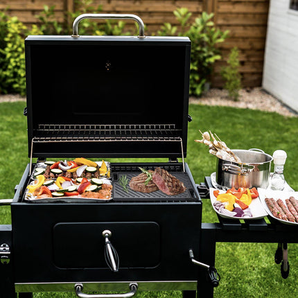 Reversible Cast Iron Grill Griddle, 9.7 x 16.7 in