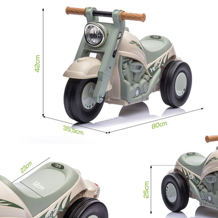 Ride-on car with music and bubbles, Cream white, 2-5 years