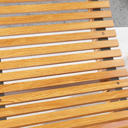 Ergonomické houpací křeslo ze dřeva, teak, nosnost 120 kg