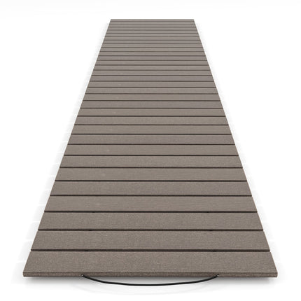 Rolovací zahradní chodník z HDPE, 242x55 cm, odolný proti povětrnosti
