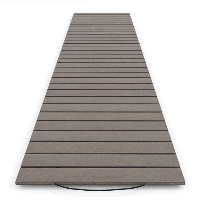 Rolovací zahradní chodník z HDPE, 242x55 cm, odolný proti povětrnosti