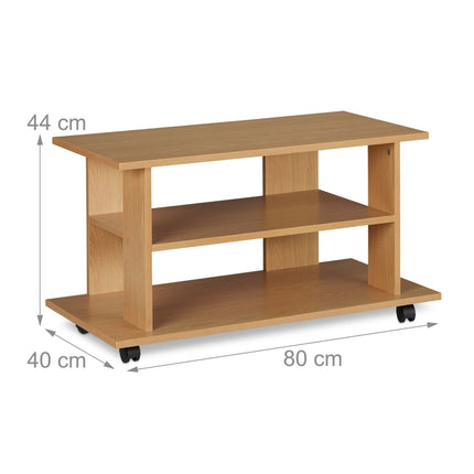 Pojízdný TV stolek
