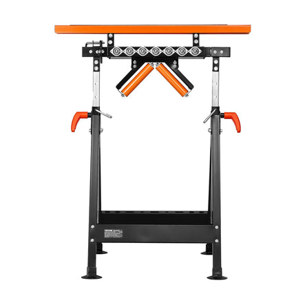 Roller Stand, 440 lb Capacity, 33-50 in Height, Folding
