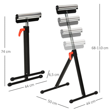 Nastavitelná hrazda – kov, nosnost 90 kg, černá