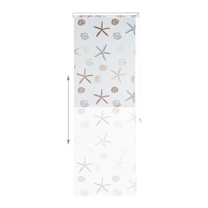 Roller blind for shower OCEAN