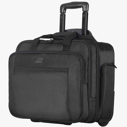 Rolling Laptop Bag 17.3 Inch, Wheeled, Water-Resistant