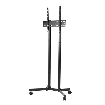 Rolling TV Stand for 32-65 Inch, Height Adjustable, Wheels