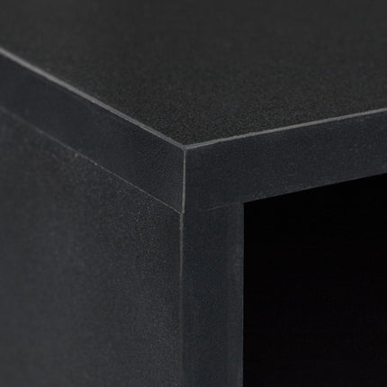 Rolling case with 3 compartments