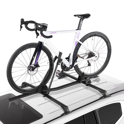 Roof Bike Rack – Upright Mount, Lock, 15 kg Capacity