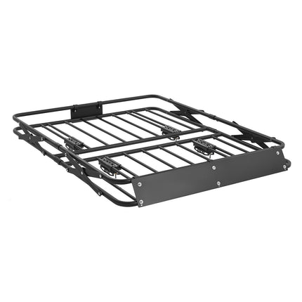 Roof Rack Cargo Basket, Foldable Steel, 200 lb, 46x36