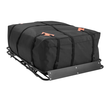 Roof Rack Cargo Basket, Foldable Steel, 200 lb Capacity