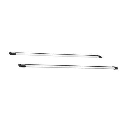 Roof Rack Cross Bars 1200 mm, 220 lb, Aluminum, Crossbar Only